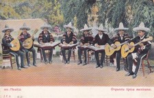 Vintage colorized postcard - 