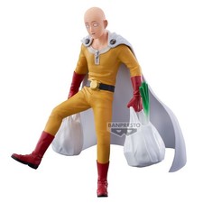 Banpresto One Punch Man Life Official Anime Figure Statue Toy Saitama BP29877 picture
