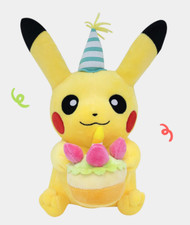 Pokemon Official Plush Doll Series : Happy Birthday Pikachu 10
