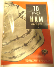 VTG 10 PRIZE BACON RECIPES BOOKLET BY AGAR HAM-CHICAGO, ILL. HOME ARTS GUILD picture