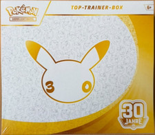 Pokemon 30 Years Top Trainer Box TTB German DE Original Packaging New Anniversary Edition picture