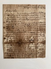 1832 Four Page Letter From Zachary Taylor picture