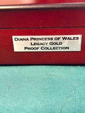 Princess Diana 1997 Proof Commemorative Coin Set w/ Presentation Box UK picture