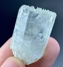 85 Carat Natural Etched Aquamarine Crystal From Pakistan picture