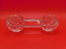 Beautiful Vintage/Antique Crystal Dumbbell Knife Rest picture