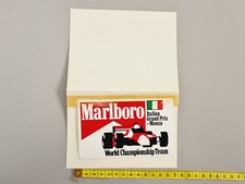 1986 ITALIAN GRAND PRIX AUTOSPRINT ORIGINAL DECALS GP FORMULA 1 STICKER picture
