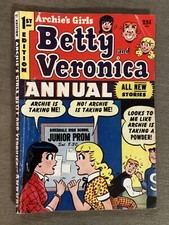 Archie's Girls Betty and Veronica 1st Edition Annual 1953 VG+ picture