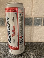 Empty 2026 Budweiser 25oz Philadelphia Phillies Commemorative Beer Can picture