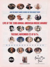 2005 American Music Awards Print Ad Eminem Shakira Green Day 50 Cent Wall Decor picture