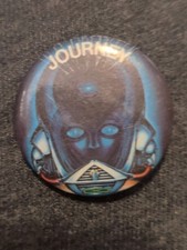 Vintage 1983 JOURNEY Frontiers pin 1.25