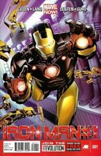 Iron Man (2012) #1 VF+ Stock Image picture