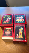 Grandparents Christmas Ornament Lot of 4 – Carlton Cards & Hallmark (1993-1999) picture