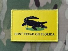 Don't Tread on Florida Patch Alligator DeSantis Let's Go Brandon LGB Gadsden FJB picture