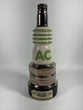 Vintage 1977 Jim Beam Whiskey Decanter Bottle AC Delco Spark Plug Bottle - Empty picture