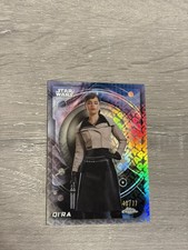 2026 Topps Chrome Star Wars #43 Qi'ra Star Wars Logofractor Parallel 40/77 picture