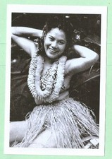 Found 4X6 PHOTO of Pretty Vintage Native Hawaiian Island Girl picture