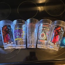 5 Universal Studio HHN light up Sovienir Cups Halloween Horror Nights Mardi gra picture