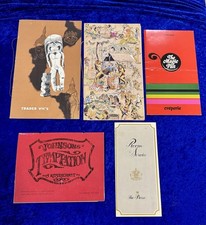 Lot Of Vintage Menus Trader Vic’s, Magic Pan, Johnson’s Temptation, The Pierre picture