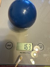 Vintage RARE Blue Bakelite Billiard Ball 163g Lapis Catalin Faturan Tesbih picture