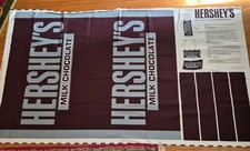Vintage 1999 Hershey Bar Costume, Wall Hanging, or Pillow Fabric Panel picture