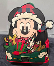 Rare Find Walt Disney Disneyland Paris Mickey Mouse Christmas 2025 Loungefly picture