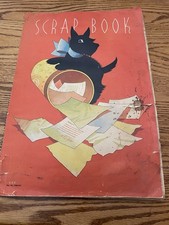 Vintage 1937 Scrapbook Homemade Vintage picture