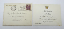 Eleanor Roosevelt Invitation to General George Usher to White House 1938 LOT picture