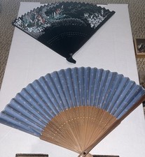VTG Japanese Fans, Chopsticks, Chopsticks Rests, Kimono Charm, Temple Replica picture