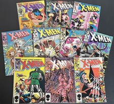 Uncanny X-Men Lot 10 Comics #197 198 204 205 208-212 214 Marvel Claremont picture