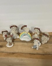 Vintage Dreamsicles 1994-1998 Lot of 7 Cherub Angel Figurines Made In Mexico picture