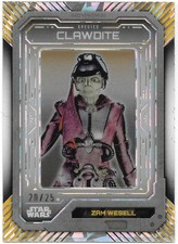 2024 Topps Star Wars High Tek Clawdite Spectacular Species Zam Wesell Gold /25 picture