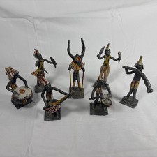 Vintage 1930’s-1940’s Cast African Folk art Figures picture