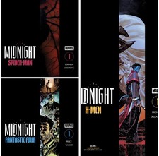 Marvel Midnight #1 Set Of 3 X-Men, Spider-Man, Fantastic Four Presale 10/7/26 picture
