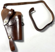 WWII US AIRBORNE PARATROOPER .45 PISTOL M3 SHOULDER HOLSTER-PRE-OILED picture
