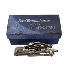 VTG Free-Westinghouse Rotarty Sewing Machine Hemstitcher Attachment Original Box picture