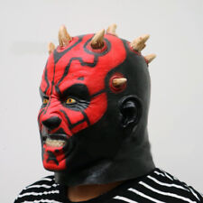 Halloween terror helmet Jedi Knight Darth Maul Mask  Light Sword Star Wars picture
