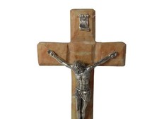 Unique Cross Standing Altar Table Made Out Of Jerusalem Stone (Hand Carved) picture