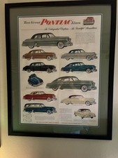 1950 Pontiac Sales Brochure Original 18 Models Vintage Car Vehicle picture