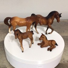 Vintage Breyer 1975 Small Mini Horse Miniature Horses Mixed Lot of 4 picture