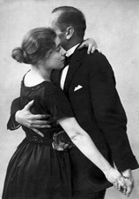 Dance & Dancers A couple dancing 1920 Old Photo picture