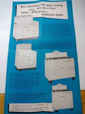 Florence Combination Range Advertising Handout Brochure Stove picture