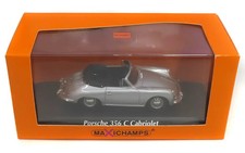 1/43 Porsche 356 C Cabriolet Diecast Model Silver Used KS05600RM picture