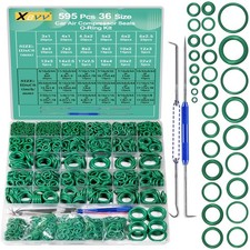 595 Pcs Metric and SAE Air Conditioning O-Ring Kit for Automotive A/C, Compresso picture