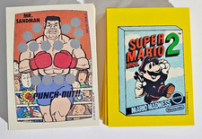1990 TOPPS NINTENDO GAME PACKS COMPLETE SET 33 STICKERS/60 SCRATCH OFF picture