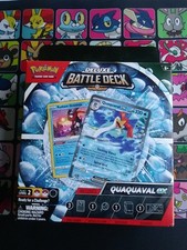 2023 Pokemon Deluxe Quaquaval ex Battle Deck Box picture