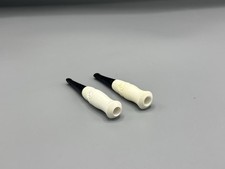 2 Cigarette Holders for regular (8MM) Cigarettes Block Meerschaum Handmade picture