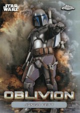 Jango Fett OBLIVION #O-9 2026 Topps Chrome Star Wars picture