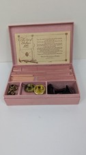 Vintage Dennison Sealing Wax Kit Letter H Complete Slightly Used picture