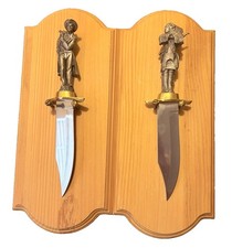 Wyatt Earp And Sitting Bull Decorative Hanging Bowie Knife 10