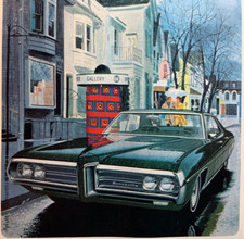 1969 Pontiac Bonneville 428 V-8. Ad Break Away from the Humdrum. picture